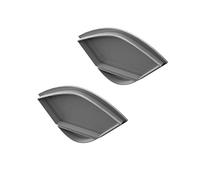 LED-Gigant Lot de 2 profilés d'angle LED en aluminium pour bandes LED avec cache transparent pour bande LED jusqu'à 20 mm Argenté