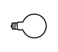 LED Globe E27 3W 15 pièces 2500K/255lm/CRI>85/G125/ dimmable