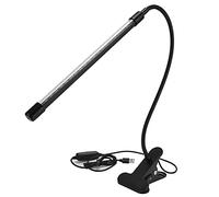 LED Grow Lamp with Clip | 5V USB Automatic Timing for Indoor Plants/Greenhouse/Hydroponics | 360° Adjustable Gooseneck, 3 Lamp Modes
