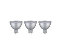 Paulmann 28914 LED CEE G (A - G) GU5.3 réflecteur 6 W blanc chaud (Ø x H) 50 mm x 48 mm 3 pc(s)
