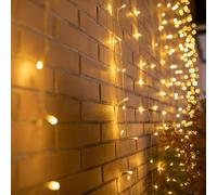 LED Guirlande Extérieur Connecteur IP44 2700 K Blanc Chaud 3 x 2 M Barrière