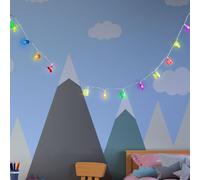 LED Guirlande Lumineuse Anniversaire Fête Lampe Suspendue Joyeux Multicolore