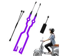 LED Helmets Light - Helmet Light, Night Signal | Shockproof Water Resistant Adhesive EL Strip for Motorbike Riders Dad Boyfriend, Flexible Helmet Decoration for Night Riding Safety Use