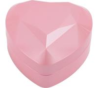 LED herzförmige Halskette Box Elegantes stilvolles kleines Schmuck Geschenk für das gegenwärtige Hochzeitsvergütung Vorschlag Geburtstag Pink