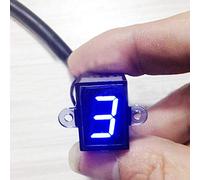 LED Indicateur Vitesse, Moto Universel Affichage LED Indicateur Vitesse Levier Capteur, Compatible avec Motos, Quatre Wheelers, Motos - 1 Pièce