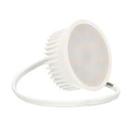 EDO Module LED INSERT GARI LED 4,8W 3000K Blanc Chaud 500 Lumens 230V, Cartouche Ultra Plat ø50x23mm pour Spot de Plafond & Encastrable, GU10/MR16 Remplacement, 110° Angle D'éclairage, Non-dimmable