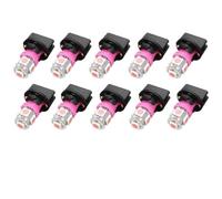 LED Intérieure Violette T10 194 Résistante aux Vibrations | Puce 5050 pour smd, pour lumière violette intense, durée de vie longue, idéal pour tableau de pour bord, 12V DC