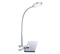 LED Klemm Lampe de lecture Lampe de table Salle à manger Eclairage chromé Flexo Spot Spot mobile