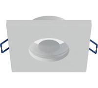 LED Labs BONA plafonnier pour cadre d'encastrement GU10 carré IP44 Ø 60 mm trou de perçage blanc