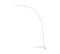 LED Lampadaire Danua à intensité variable (Moderne) en Blanc Métal e. a. pour Salon & Salle manger (1 lampe,à), Sur Pied, Lampe a de Sol