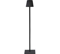 LED Lampadaire GLORIUS - avec 48 SMDs - métal lampe sur pied 123 x 16 x 16 cm - couleur : noir