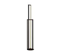 LED Lampadaire Hylda à intensité variable (Moderne) en Noir Aluminium e. a. pour Salon & Salle manger (à 2 lampes,), Sur Pied Lampe