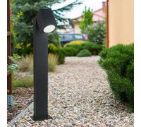 LED Lampadaire Jardin Lampe Itinéraires sur Pied Spot Projecteur Noir Pivotant