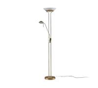 Lindby - Yveta Lampadaire Brass/White