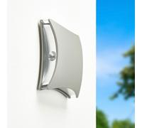 LED Lampe Applique Murale 20x20cm Gris IP54 4W Blanc Chaud 3000K 4-Seiten Lampe