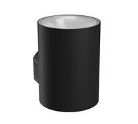 LED Lampe Applique Murale Torre Rond Noir IP54 9W 1000lm 3000K/4000K/6000K