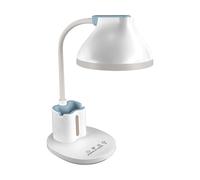 LED Lampe de Bureau Chambre D'Enfants Tactile Variateur Porte-Stylo 40 CM Blanc