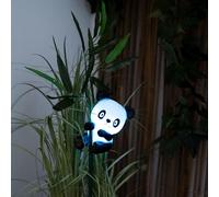 LED Lampe solaire Panda Ours Jardin Décoration Piquet de terre Feuilles Fleurs Pot Balcon Lampe