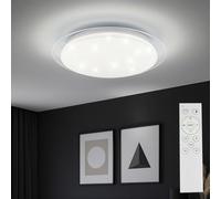 Plafonnier LED effet étoile DIMMABLE lumière du jour REMOTE CONTROL lampe V-TAC 14741
