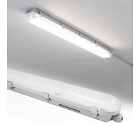 LED plafonnier tubes baignoires lampe entrepôt halls salle humide projecteur industriel MC S HINE 1452555