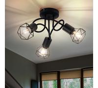 LED Lampe De Plafond Rondell Spot Ess Chambre Éclairage Rétro Cage Lampe