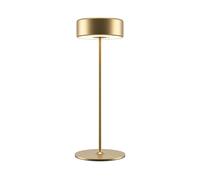 LED Lampe de Table Batterie Tactile Variateur Changement 34,5cm Portable en Or