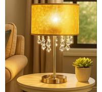 LED Lampe de Table la Vie Chambre Beistell Pied Éclairage Cristal Suspendus