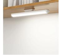 LED Lampe Dimmable de Placard 34cm, Applique Murale Tactile et Rechargeable, Lumière Réglette Led Ajustable sous Meuble Cuisine