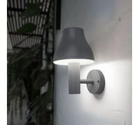 Spot mural extérieur LED ALU light jardin cour balcon lampe DOWN gris Wofi 4038.01.50.7000