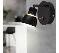 LED Lampe Murale la Vie Ess Chambre Récolte Projecteur Spot Lampe Noir Pivotant