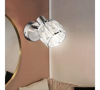 LED Lampe Murale Réglable Clients Chambre Cristal Spot Chrome Spot Lampe