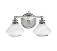 LED Lampe pour Salle de Bain Art Nouveau Chrome Blanc 3000K 640lm IP44 Mur Lampe