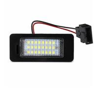 LED License Plate Light Lamp Lampe de plaque d'immatriculation 12 V Canbus Utilisation adaptée pour Audi A4 B8 A5 Q5 S5 TT A1 S4 A6 A7 2008-2013 sans erreur Feux
