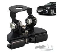 LED Light Bar, Hood Lamp Mount, Adjustable Fixing Brackets, Rust-Resistant Metal, Easy Installation Design, Ideal for Vehicles and Car Lighting Upgrades, Silver, Black