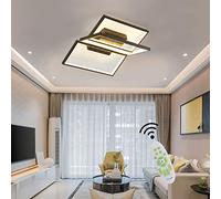 LED Light Dimmable Living Lights Plafond avec télécommande Roard Moderne Roupier pour la Chambre
