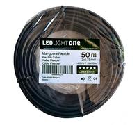 Led Light One Câble Noir 2 x 0,75 mm 50 m H05VV-F