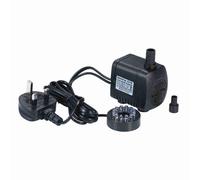 LED Light Pompe submersible 800L/H Ultra-silencieuse Aquarium Réservoir Piscine Eau Fontaine Pompe Prise UK