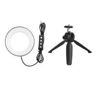 Led Light Ring avec Trépied pour La Vidéo Youtube Et Maquillage, Mini-Lumière Caméra G