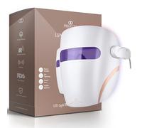 LED Light Therapy Mask de Project E Beauty | Luminothérapie Infrarouge, Rouge et Bleue | Renforce le Collagène | Anti-Rides et Anti-Acné | Masque Sans Fil | Soins Avancés | Tous Types de Peau