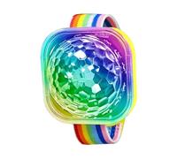 LED Light Up Bracelets - 12 Pack Glow Gadgets | Glow In The Dark Neon Wristbands, Flashing Party Favors For Concerts, Raves, Halloween, Weddings, Kids And Adults, Battery Operated, Set Of 12