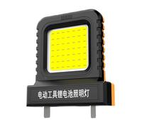 LED Lights - Power Tool Battery Operated LED Lamp For High Brightness | ABS With Plug-And-Play Design, 21V Working Light For Mechanic Shop Garage Organization Warehouse Tool Lighting