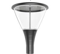 LED Line Lampadaire 30W | IP65 et protection IK08 | Lumière blanc neutre 4000K | 4500lm, noir PRIME