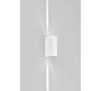 LED Lumière Extérieure Applique Murale Blanc Up&down 6W Lentille Dünner Faisceau
