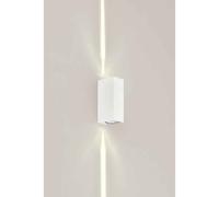 LED Lumière Extérieure Applique Murale Blanc Up&down 6W Lentille Dünner Rayon