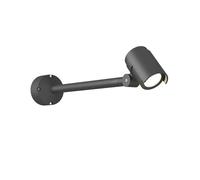 LED Luminaire extérieur Beatrix (Moderne) en Noir Aluminium (1 lampe,à), Projecteur d’extérieur spot luminaire pour le jardin la terrasse balcon & maison