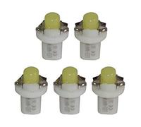 LED-Mafia B85d B8 5D Éclairage halogène pour tableau de bord - Blanc, bleu, rouge, vert (bleu, 5 x)