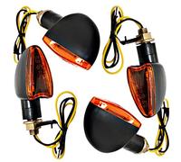 LED-Mafia Mini clignotants halogènes courts - Arrow Moto Quad Custom Orange marquage ECE E (4)