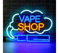LED main cigare Evil Eye néon signe hommes cave lumière salon fumeur magasin Hôtel Bar partie fournitures garçon cadeau Stoner (USB alimenté)