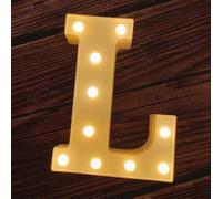 LED Marquee Letter Lights 26 Alphabet Light Up Marquee Number Letters Sign for Wedding Birthday Party Battery Powered Christmas Lamp Night Light Home