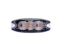 LED-MARTIN Lot de 2 modules de flash R65 SF3 - Super plats - 12 V 24 V - Avec homologation ECE-R65 - Convient comme flash avant, avertisseur de poussière, système d'avertissement arrière pour
